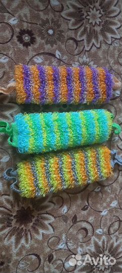 Мочалка ручной работы