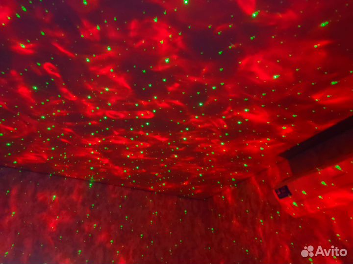 Ночник звездное небо 8w Блютуз стерео колонка