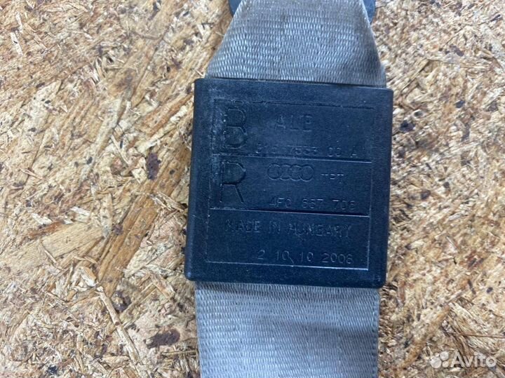 Ремень безопасности передний правый Audi A6