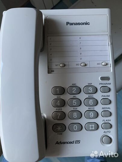 Мини атс panasonic kx-ta616 + телефон