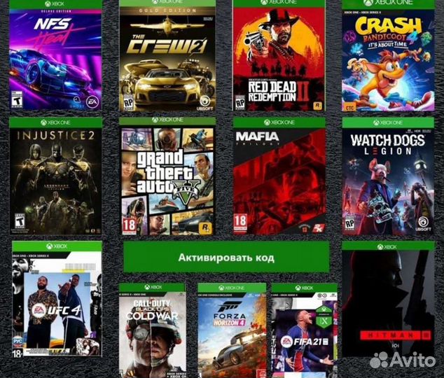 Игры Xbox цифровая версия. Любые игры и подписки