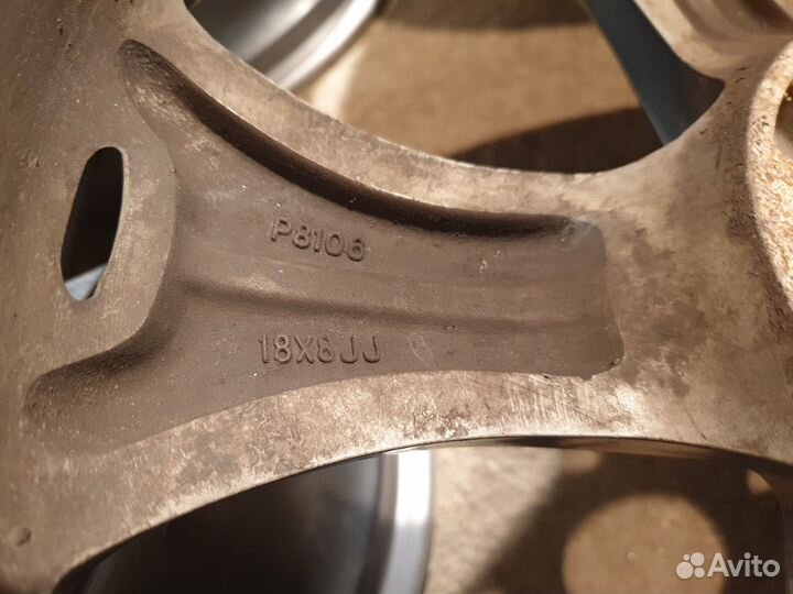 R18 5x114.3 ET45 D67.1 литые диски Форсаж