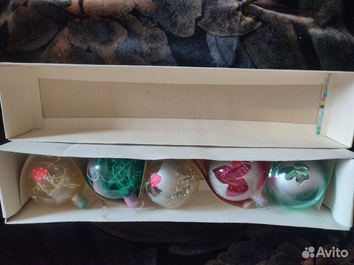 Елочные игрушки СССР