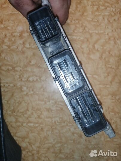 Блок управления двигателем рено меган 2 сценик 2