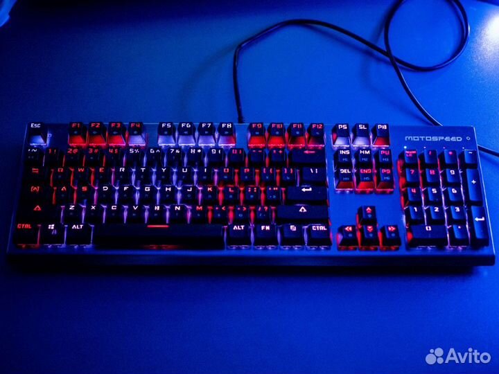 Механическая клавиатура Motospeed CK108