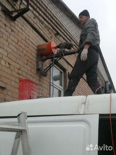 Демонтаж, резка проемов, алмазное бурение