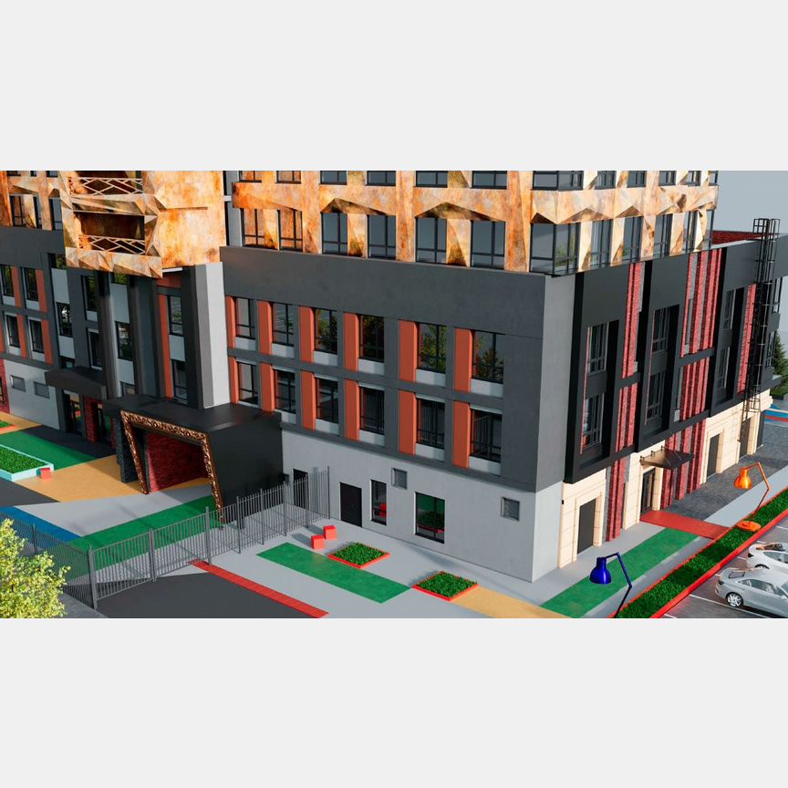 1-к. квартира, 45,2 м², 22/28 эт.