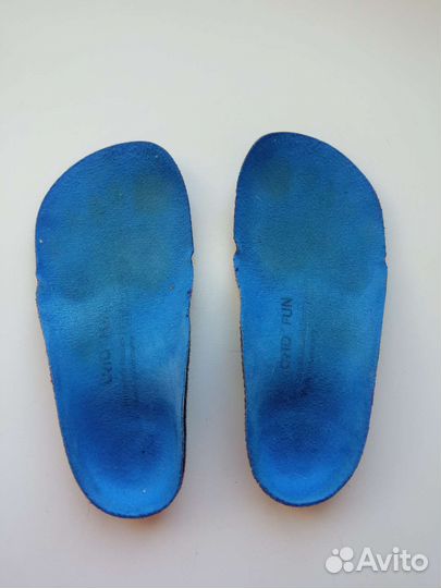 Стельки ортопедические детские