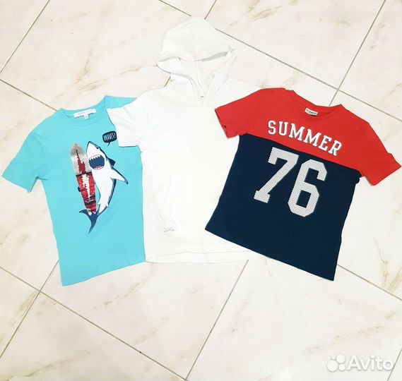 Вещи пакетом на мальчика 116 122