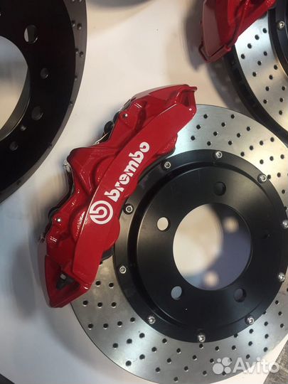 Тормозная система Brembo GT 6 порш Volvo S80