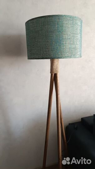 Торшер новый абажур
