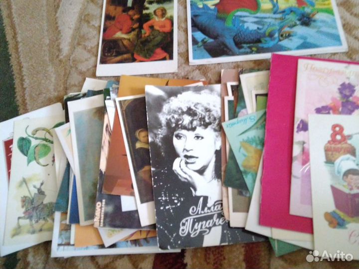 Открытки СССР чистые