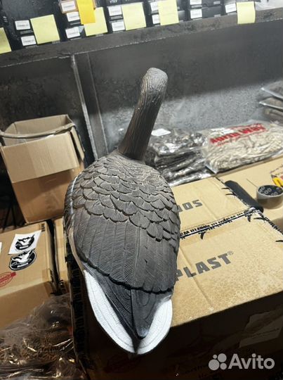 Плавающие чучела Гусей