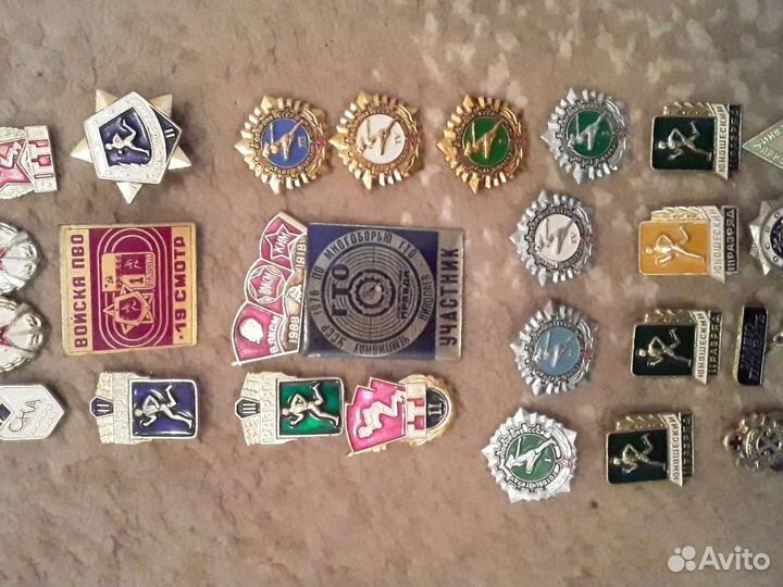 Значок СССР. гто и досааф