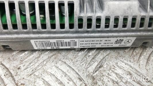 Монитор mercedes benz E-class W212 (BDN27JA01)