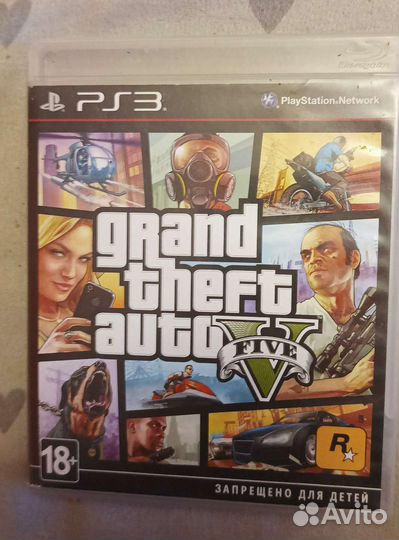 GTA 5 для Playstation 3 ps3
