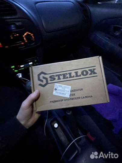 Радиатор отопителя mitsubisi lancer/colt/nissan