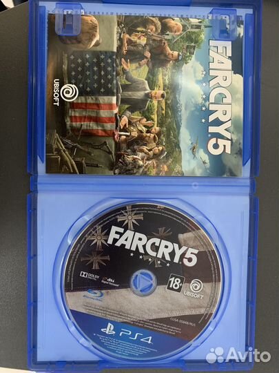 Far cry 5 ps4 диск