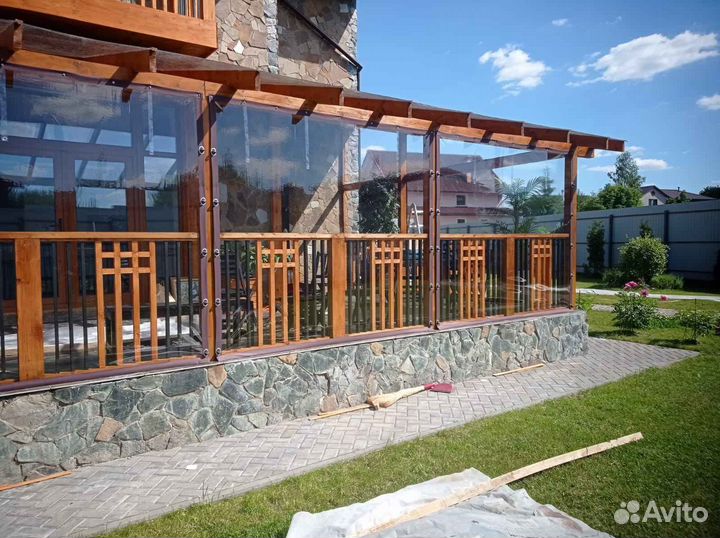 Мягкие окна для теплиц, террас, беседок