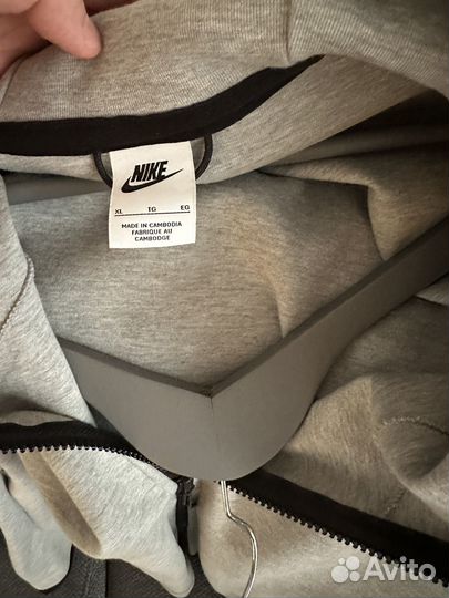 Зип худи nike tech fleece