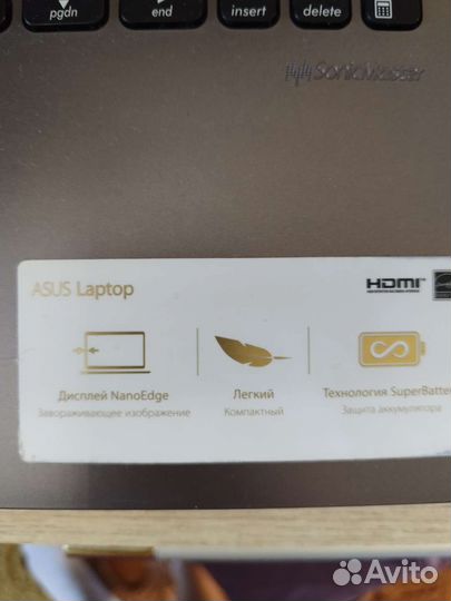 Ноутбук asus