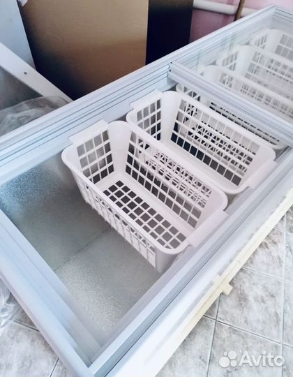 Морозильники со стеклянной крышкой