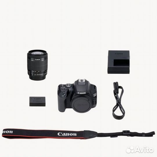 Зеркальный фотоаппарат Canon EOS 250D Kit 18-55mm