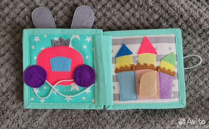 Книжка фетровая