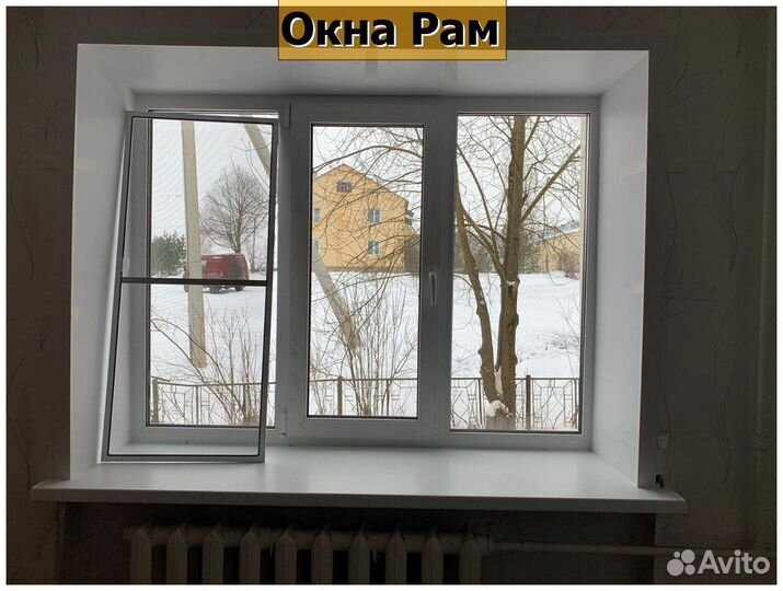 Пластиковые окна в деревянный дом