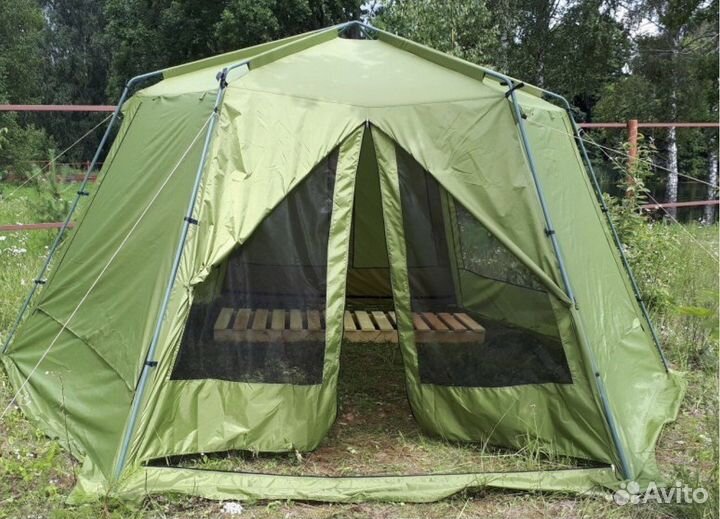 Шатер шестиугольный с полом