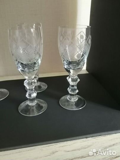 Хрустальные рюмки СССР
