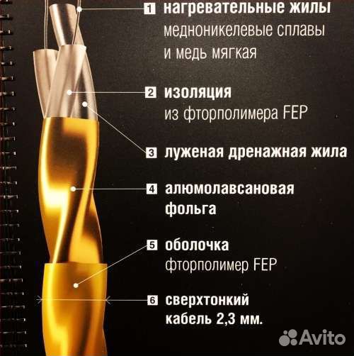 Теплый пол Золотое сечение электрический под плитк