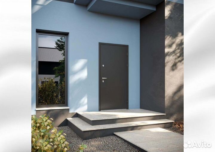 Входная дверь в дом металлическая терморазрыв