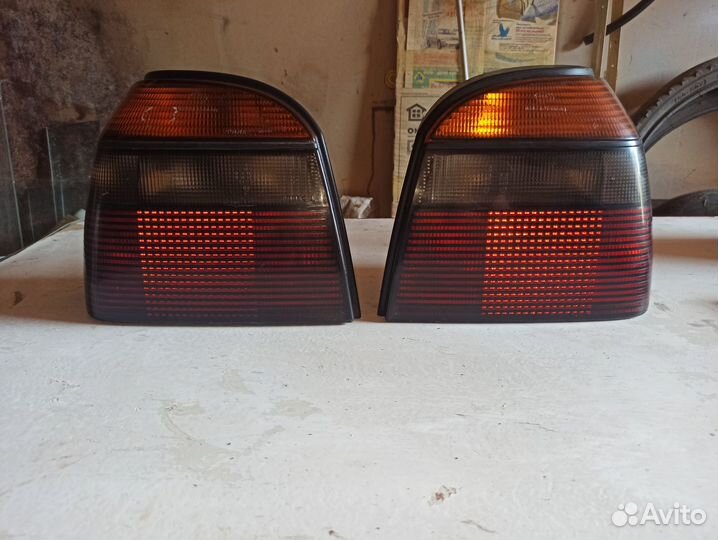 Задние фонари на Volkswagen Golf 3