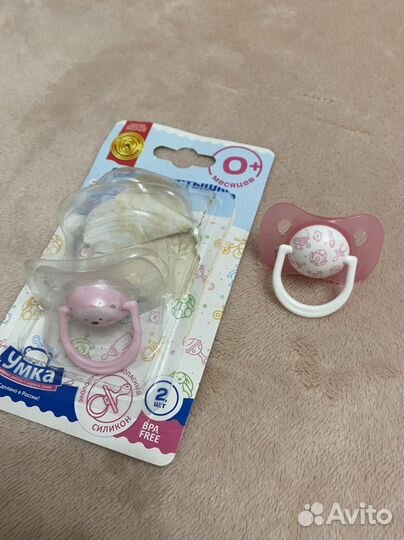 Пустышки новая и бу (0-18 мес)