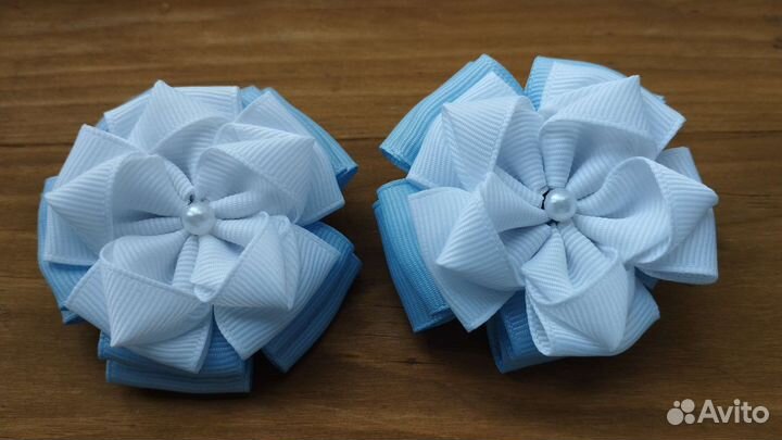 Бантики для школы ручная работа