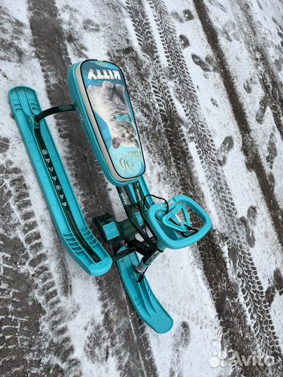 Детский снегокат бу