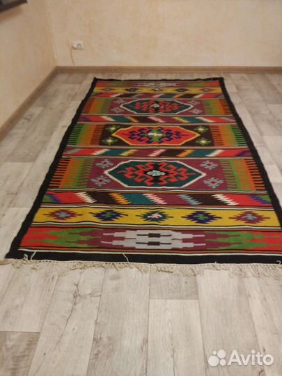 Винтаж Ковер шерстяной