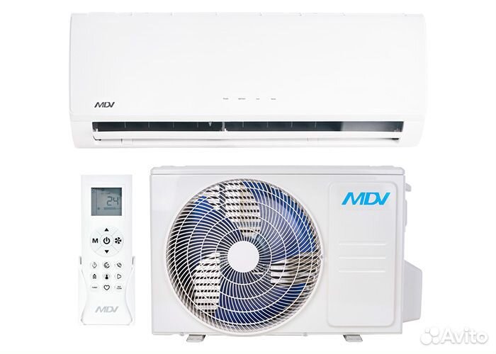 Кондиционер MDV. Монтаж. Доставка