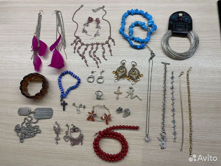 Бижутерия. Серьги, Браслеты, Кулоны, Цепочки