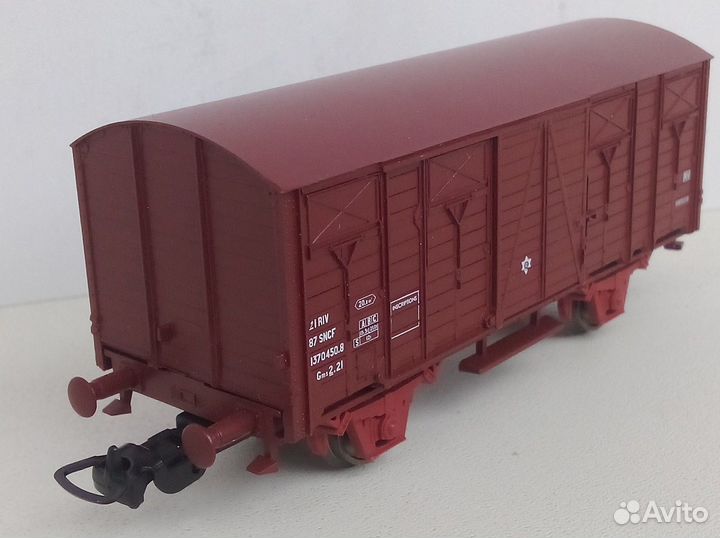 Железная дорога H0 1:87 Счетмаш паровоз Ов вагоны