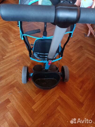 Трехколесный велосипед с родительской ручкой