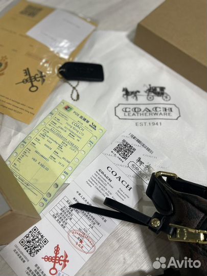 Сумка coach новая