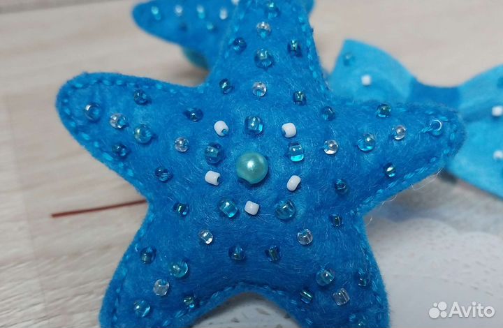 Набор украшений для волос ручной работы