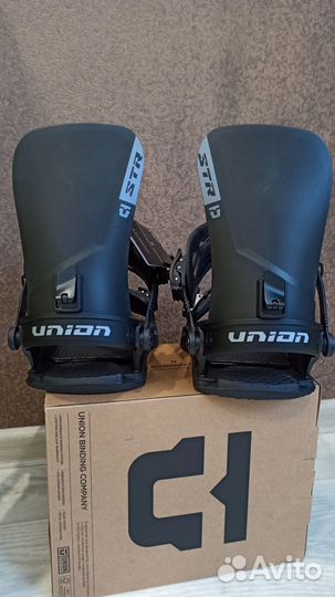 Крепления для сноуборда Union STR. Новые