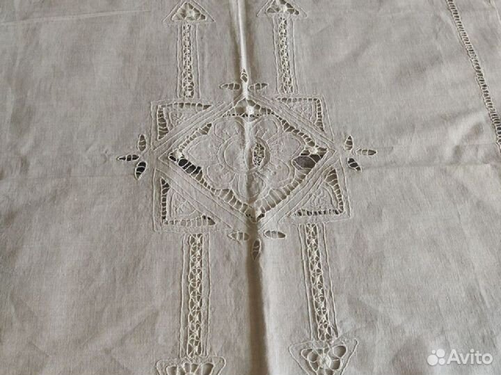 Антикварные шторы решилье лен