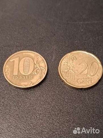 Монеты 20 и 25 центов США