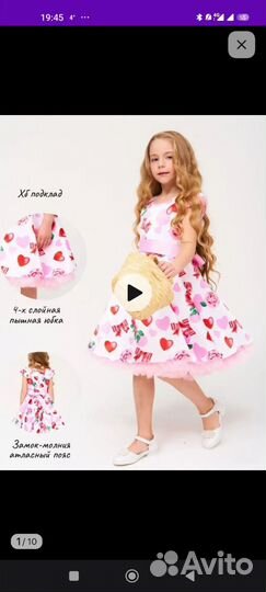 Платья на девочку на выпускной, утренник