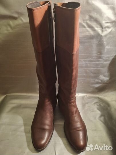 Сапоги женские натуральная кожа. Размер 39, 40