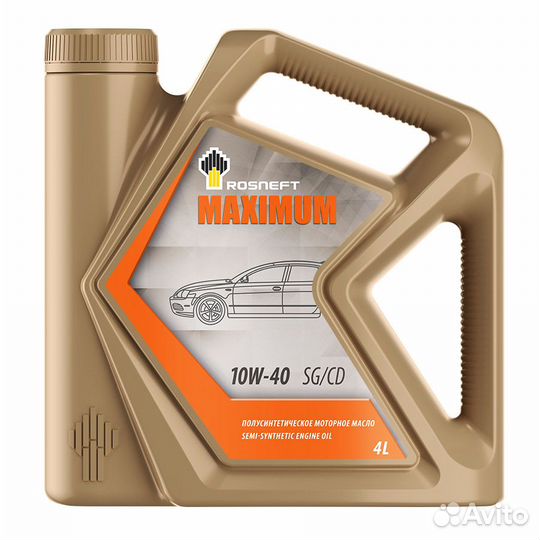 Роснефть Maximum 10W40 4 л. Арт. 8662